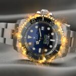 Rolex Daytona usato in vetrina, simbolo di lusso e valore nel mercato dell'orologeria.